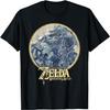 Nintendo Zelda Breath Of The Wild Rock Badge Graphic T-Shirt T-Shirt