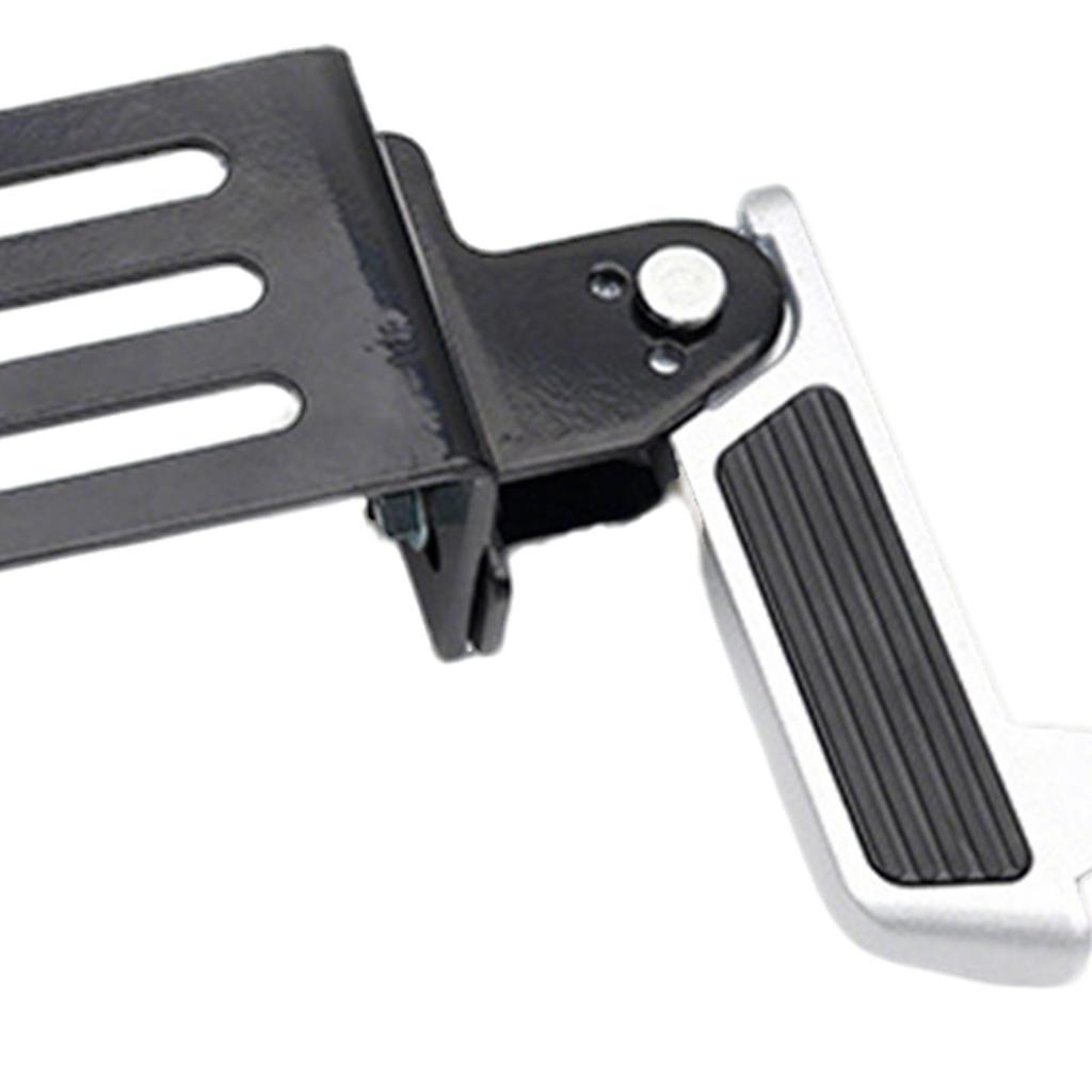 2Pcs Electric Bike Folding Pegs AntiSlip Footrest Modification Tools Supplies Parts Multifunction Outdoor Foldable Pedals