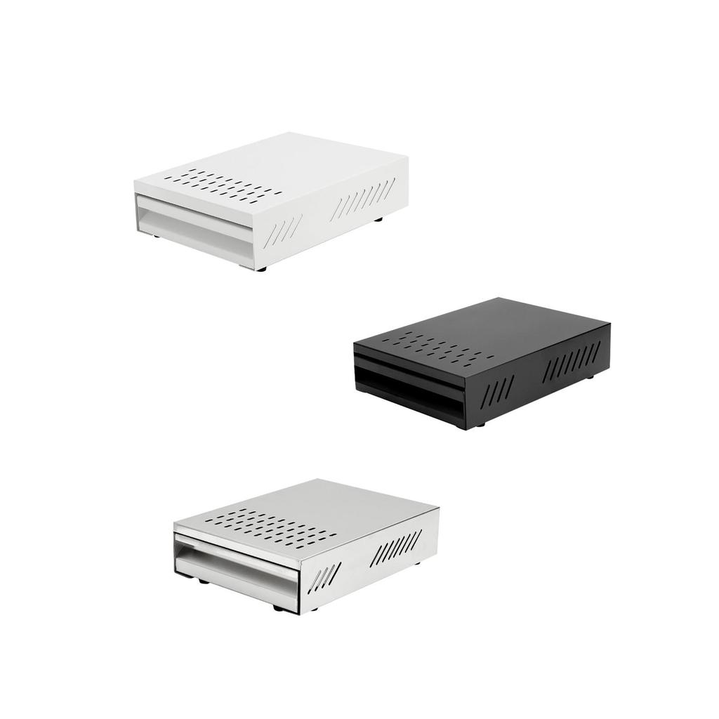 Zásuvka na odklepávání espressa Nádoba na kávovou sedlinu Větrací otvory Moderní příslušenství