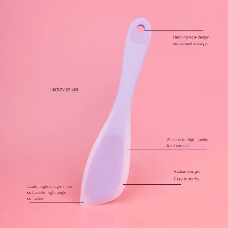 All-in-One Silicone Scraper All-Inclusive Cream Butter Spatula Cake Chocolate Dessert Baking Tool Non-Stick Smooth Applicator