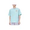 FILA Fusion Ice Cream Sports Fashion Printed Loose Dopamine Breathable Short Sleeve T-Shirt Unisex Tops Light-Blue T11U226103A-LB