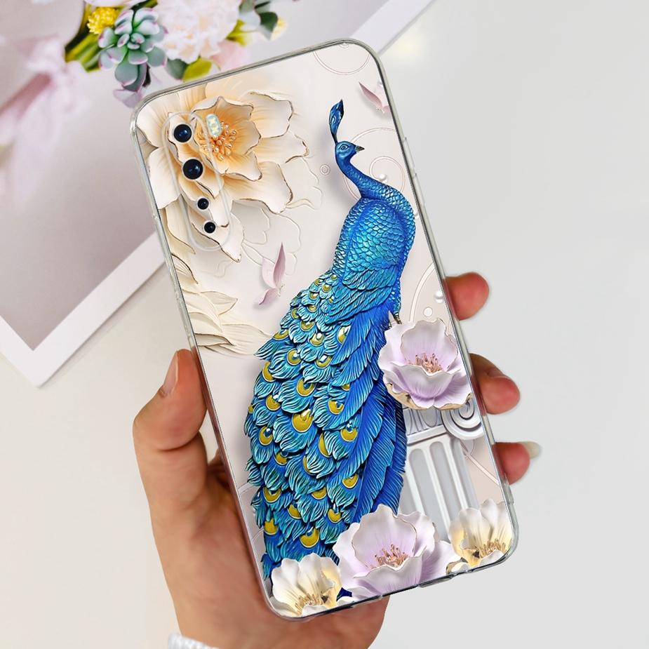 For OnePlus Nord Case AC2001 AC2003 Stylish Painted Cover Soft Siliicone Phone Case For Oneplus 8 Nord 5G One Plus Z Back Shell