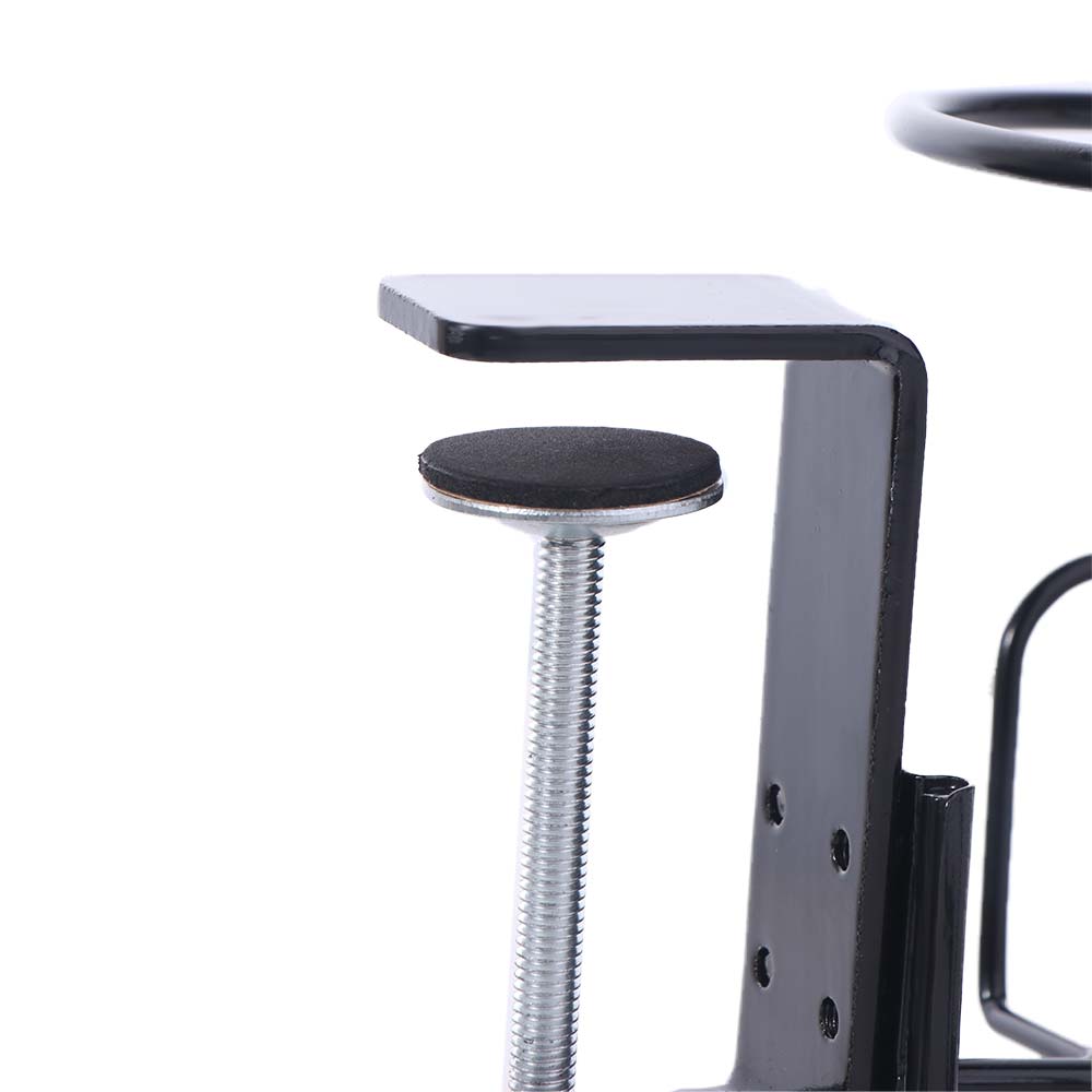Anti Spill Clip on Table Cup Holder Horizontal Vertical Mount Desk Drinks Bracket  Home