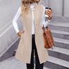 A New Autumn and Winter Fashion Suit Vest, Elegant and Stylish Sleeveless Jacket for Women