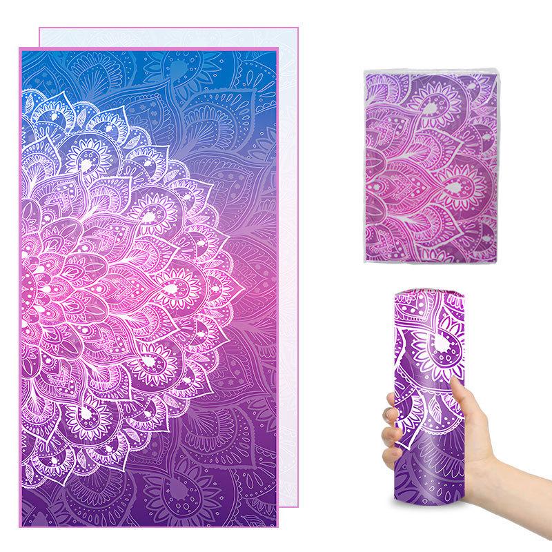 

Новое печатное пляжное полотенце из микрофибры, быстросохнущее пляжное полотенце, летняя накидка от солнца, не собирает песок, плюс большое полотенце для бассейна Single-sided printing 80x160cm