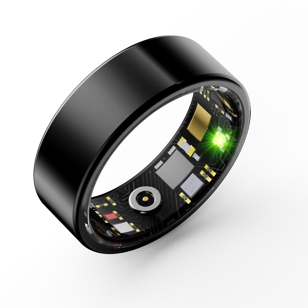Smart Ring: Sleep, Heart Rate, Blood Oxygen & Pressure Monitoring with Exercise Tracking & Remote Camera Control