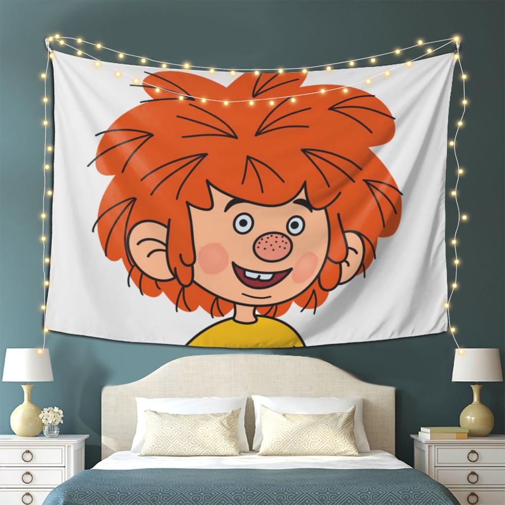 Pumuckl Nástěnná tapiserie Estetická domácí dekorace Tapiserie pro studentský pokoj