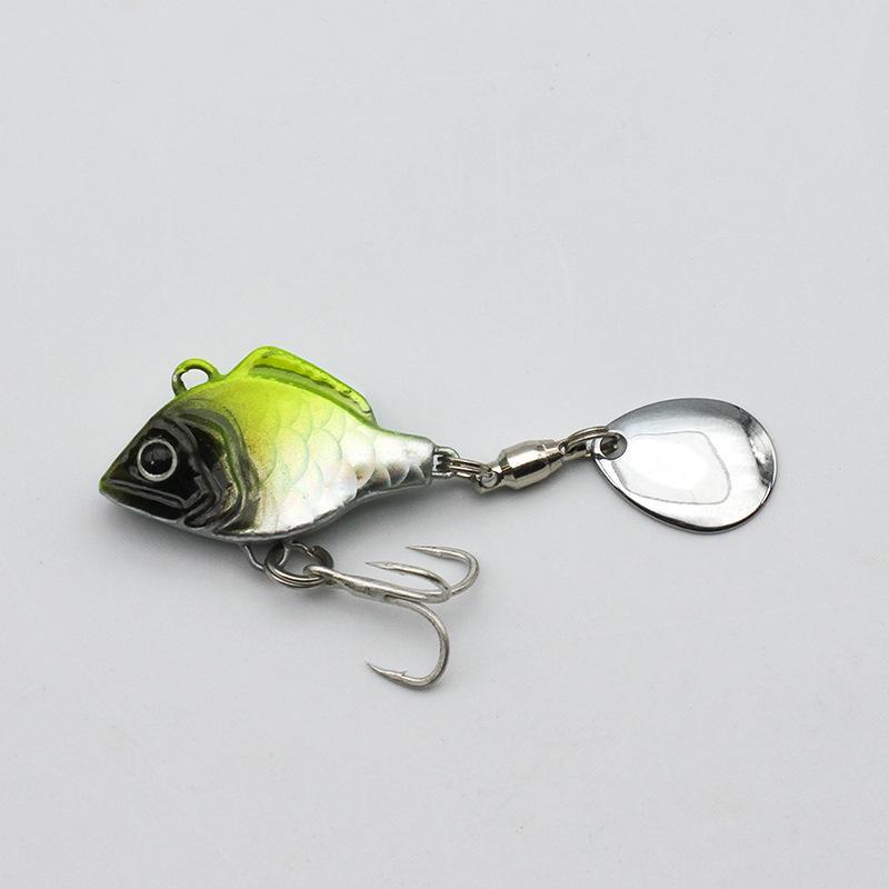 Vib Fishing Lures Tail Spinner Crankbait Lure 7G Fishing Spoon Lure Blade Sinking Lures Bass Fishing Jigs Fishing Lure Tackle