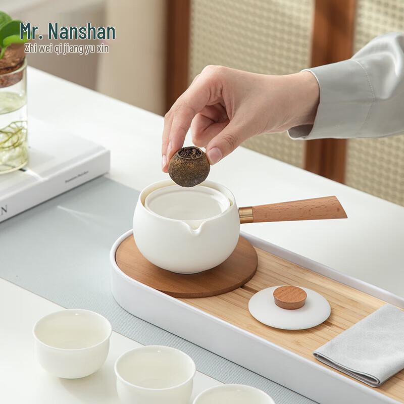 Zen Style Portable Ceramic Travel Tea Set