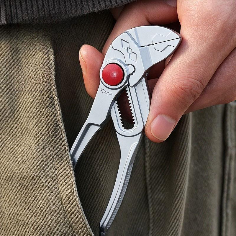 Universal Adjustable Portable Mini Water Pump Pliers New Thickened High Carbon Steel 4 Inch Small Multifunctional Plumbing Plier