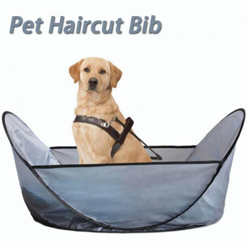 Buy Pet Shearing Bib Prevent Dog Hair From Falling On The Ground Pet Shearing Bib Oxford Cloth