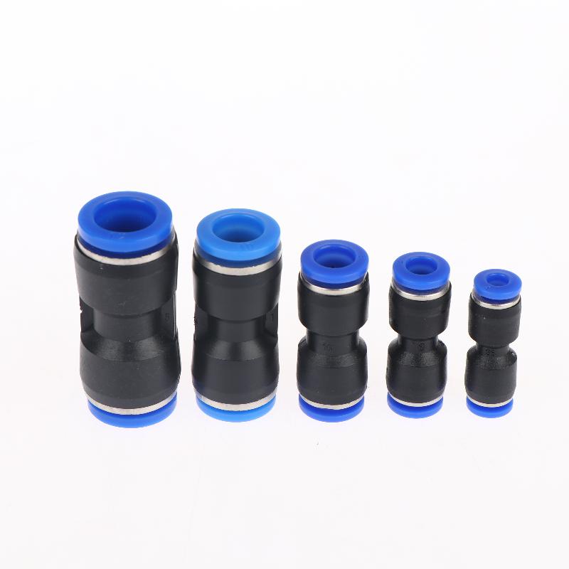 Reliable 40/50Pcs Air Pneumatic Connectors Set Precise 4/6/8/10/12 Sizes for Accurate Industrial Use