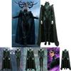 Goddess Of Death Hela Costume Set For Women Thor Ragnarok Cosplay Outfit