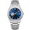 Men's Luxury Luminous Waterproof Automatic Watch Stainless Steel Strap High-Quality Business Sports Skeleton Mechanical Watch
