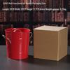 Mini Metal Ice Bucket with Lid & Scoop (2-Pack)