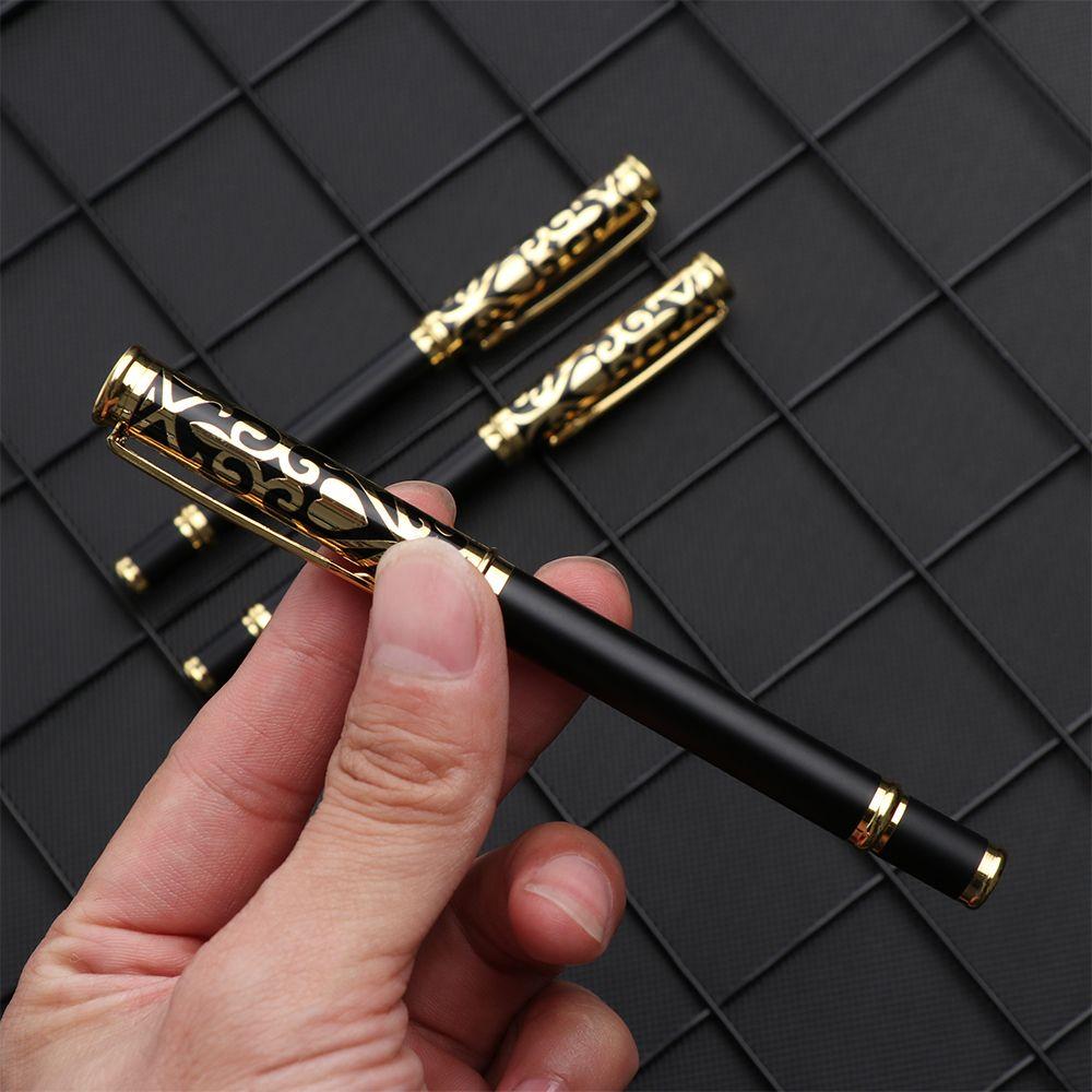 0.5mm Signing Luxury Writing Supplies Metal Rollerball Pen Ballpoint Pen Black Ink Signature
