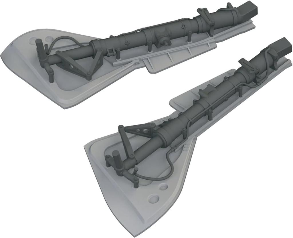 Eduard Brassin Fw190 Main Landing Gear Covers Plastic Model Parts EDU632213 1/32 Focke-Wulf (for Revell) (Airplane)