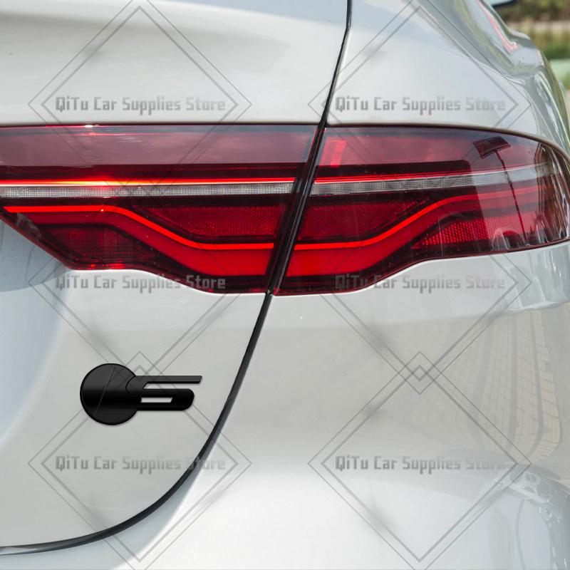Zinc Alloy S R Sport Badge Car Body Trunk Emblem 3D Grille Sticker For F-Type F-Pace S-Type XFR XE XF XJ XK XJR XFR XEL XJS XJ6
