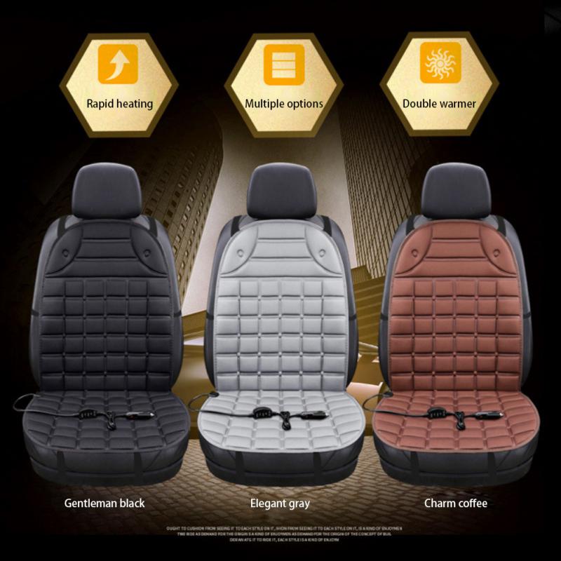 12V Universal Auto Heizung Sitzkissen Elektrische Schnelle Heizung Atmungsaktive Stoff Sitz Schutz Beheizte Pad Abdeckung Decke