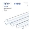 Transparent UPVC Pipe DN100, 3-Meter Length
