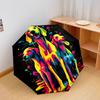 1 PC Automatic Folding Umbrella - Colorful Dogs Artwork Pattern, Portable & Foldable Design with 8 Ribs, Christmas Birthday Gifts