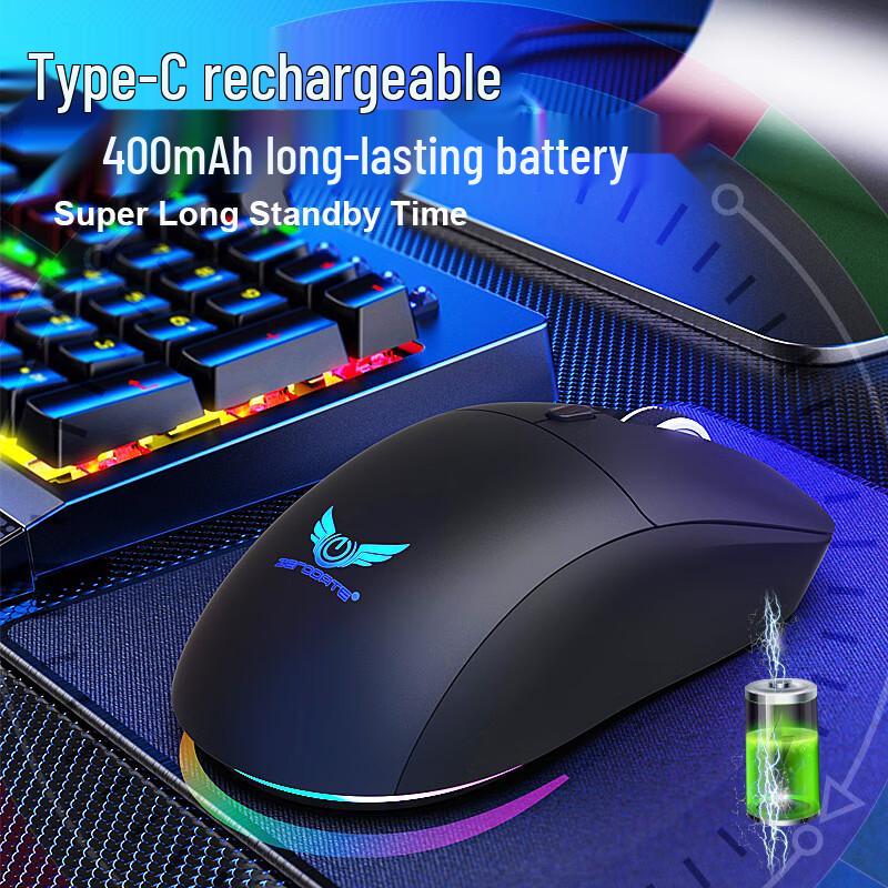 T25 Dual-Mode RGB Wireless Mouse