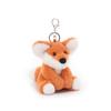 Apricot Lamb Flower Fox Cute Soft Animal Keychain Plush Suitable for Men and 13cm Toy, Women, Backpack, Wallet,