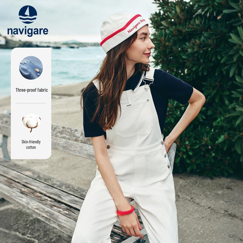 Navigare Women s Wide-Leg Overalls 2XL