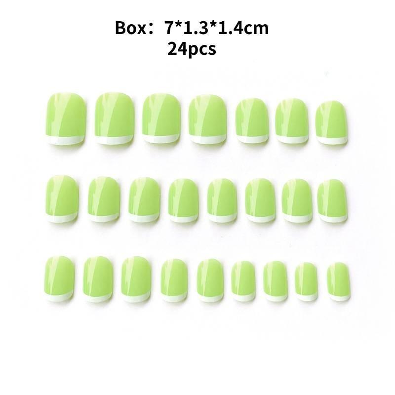 

Handworn Fashion Nail Heartshaped Exquisite Classic Pure Wind Nail Patch Style