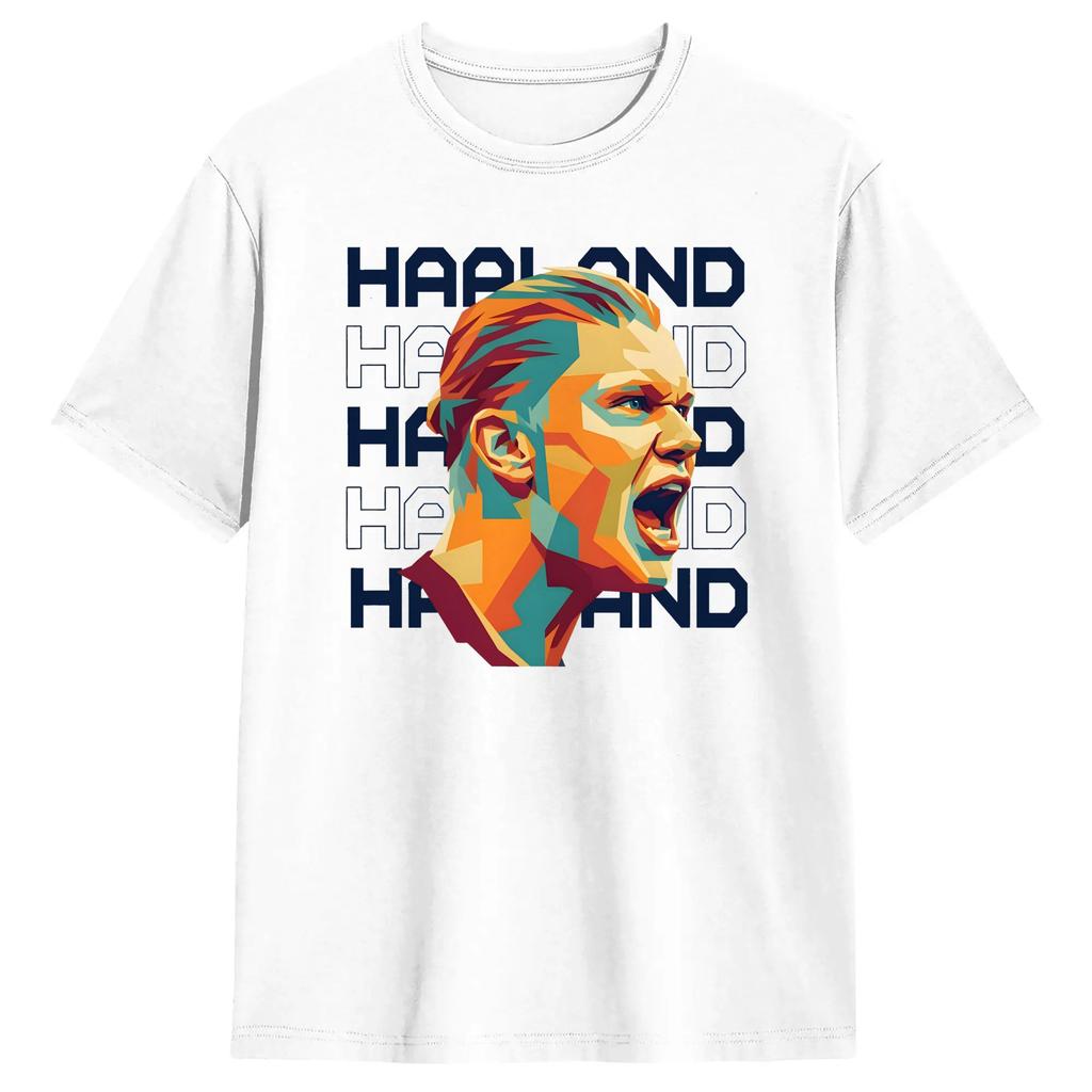 Erling Haaland 2026 Unisex T Shirts Vintage Tee Shirt Short Sleeve Crewneck TShirt Cotton Gift Clothes