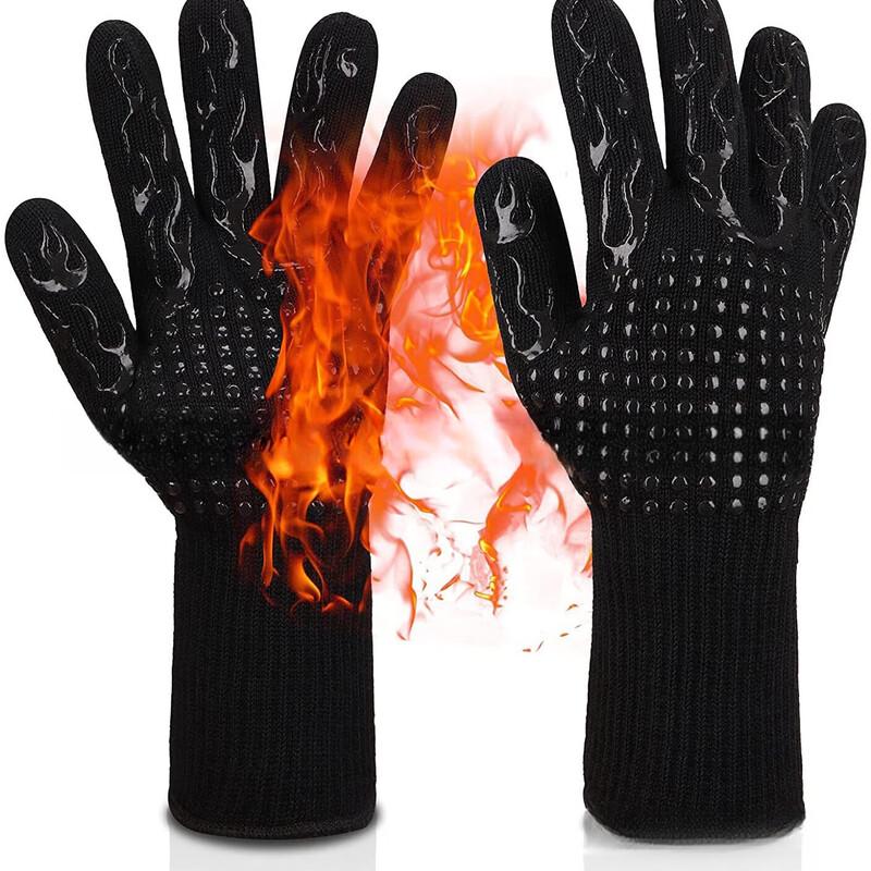Heat Resistant Kitchen Gloves One Size