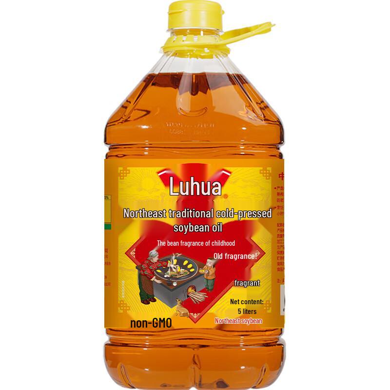 Luhua 5L Northeast Cooked Pressed Soybean Oil