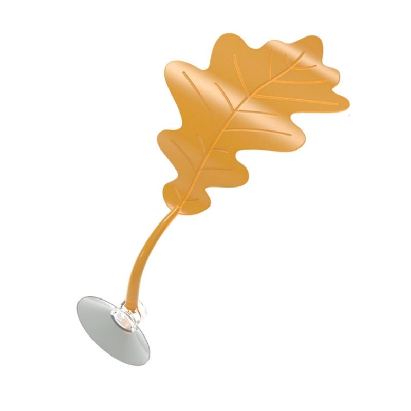 Lizards Basking Platform Tanks Accessories Leaf Shape Bearded Dragon Basking Platform with Suction Cup Decorations