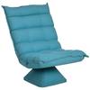 Recliner Reading Chair, Swivel, 62 Cm X 70 Cm X 95 Cm, Blue