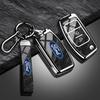 Nuova Cover Custodia Portachiavi Auto per Ford Fiesta Ecosport Fiesta Pieghevole Focus 2 Ecosport Kuga Escape Falcon B-Max C-Max Eco