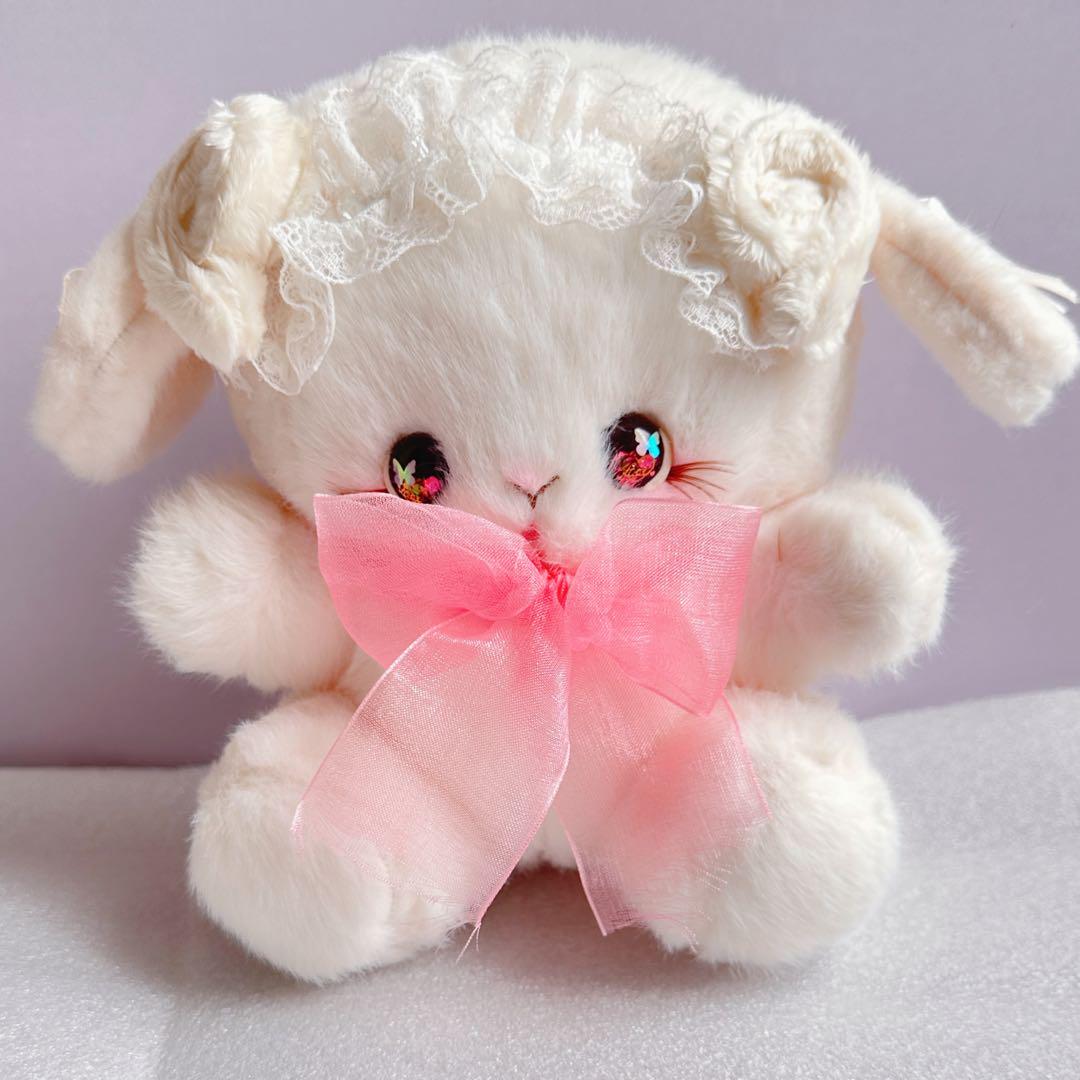 

[USED] pream Sanrio bear artist teddy bear handmade stuffed sheep