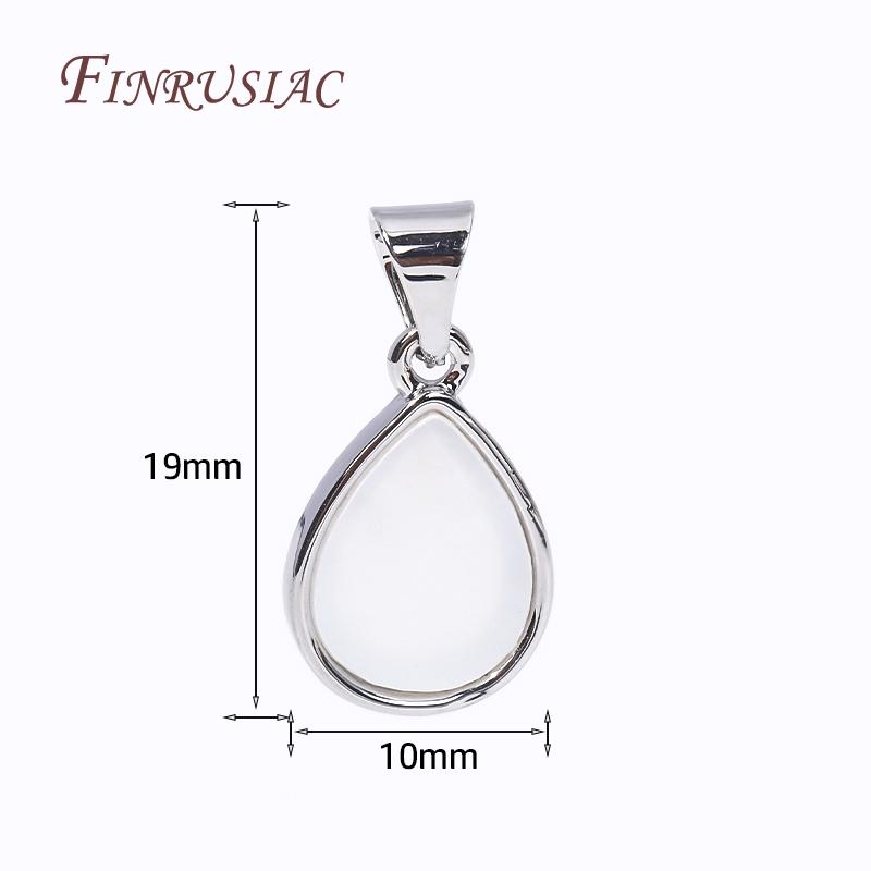 Flera typer DIY Smyckestillverkning Berlocker 18K Guldpläterad Mässing Inlagd Snäcka Berlocker För Halsband Smyckesmaterial