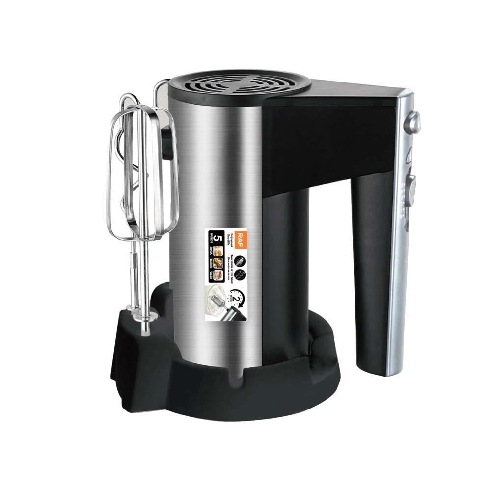 220V Household Stainless Steel Egg Beater, Electric Baking Cake Cream Beater Handheld Stirring Milk Frothers 800W