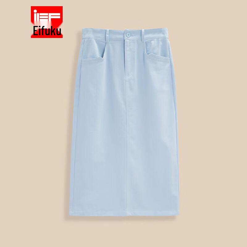 IEF Aiyifu Корейский стиль Длинная юбка-трансформер для поездок на работу M