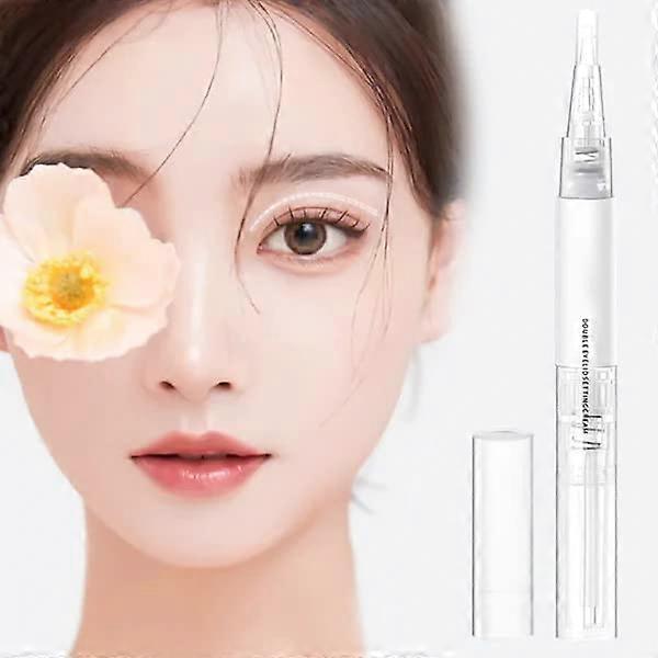 5Pcs Double Eyelid Defining Cream, Bigeyes Lifting Eyelid Defining Cream, Safe and Natural Invisible, Easy To Remove, Self-Adhesive Invisible Double E