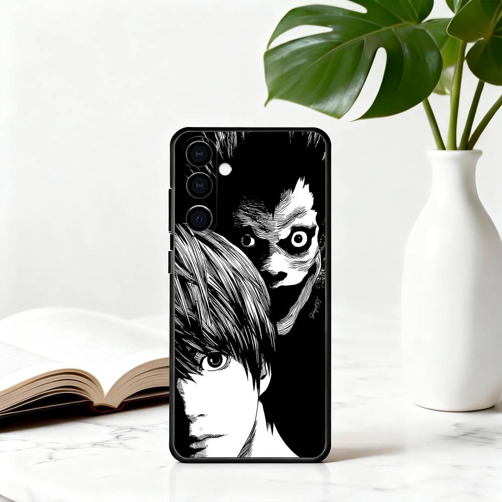 D-Death N-Note L Lawliet-DNLL Phone Case For Samsung Galaxy A73,A72,A71,A70,A53,A52,A51,Others Soft Black Cover