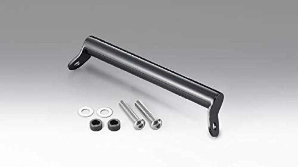 Kijima Motorcycle Handlebar Mounting for Part Number Parts Bar, Steel, 22.2mm Diameter, Black, GSX-R125 ('18-), 204-0683