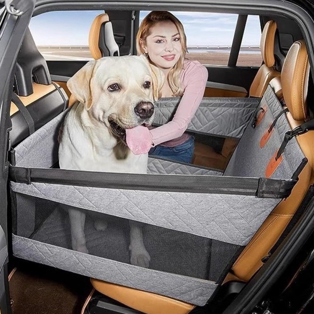 Waterproof Dog Car Seat Universal Pet Car Seat Cover Adjustable Car Seat Basket  Family Travel