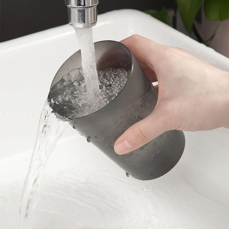 Simple Fashion Household Plain Colour Couple Mouthwash Cups