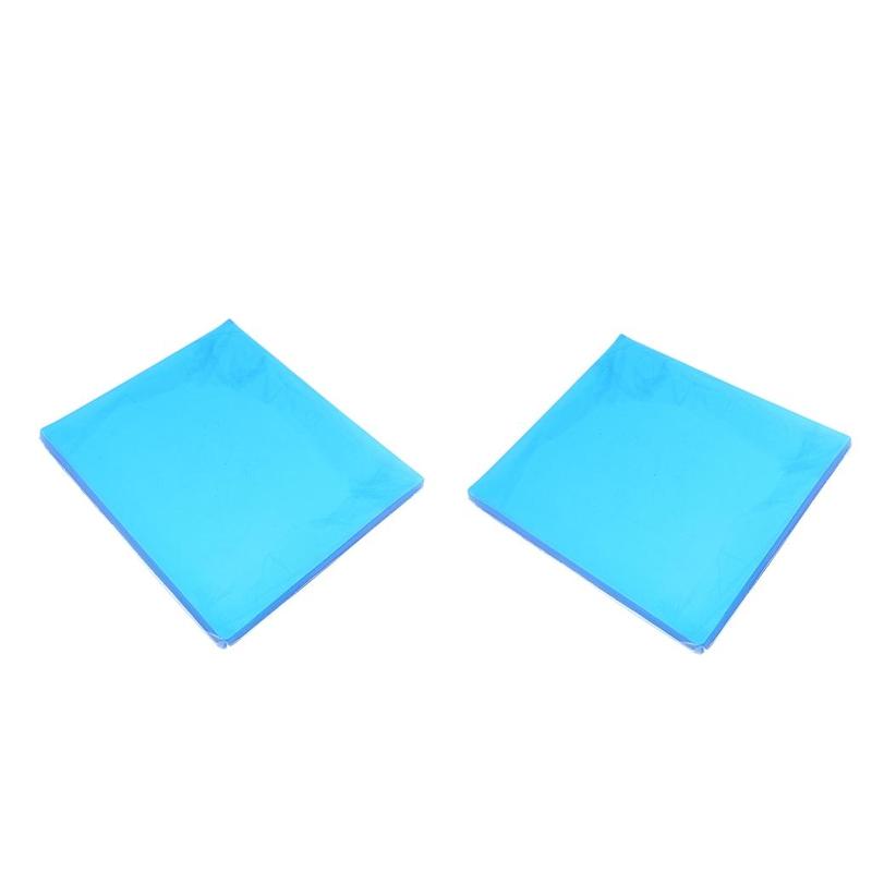 

2xMotorcycle Seat Gel Pad Shock Absorption Mat Comfortable Cushion 25x22x1cm