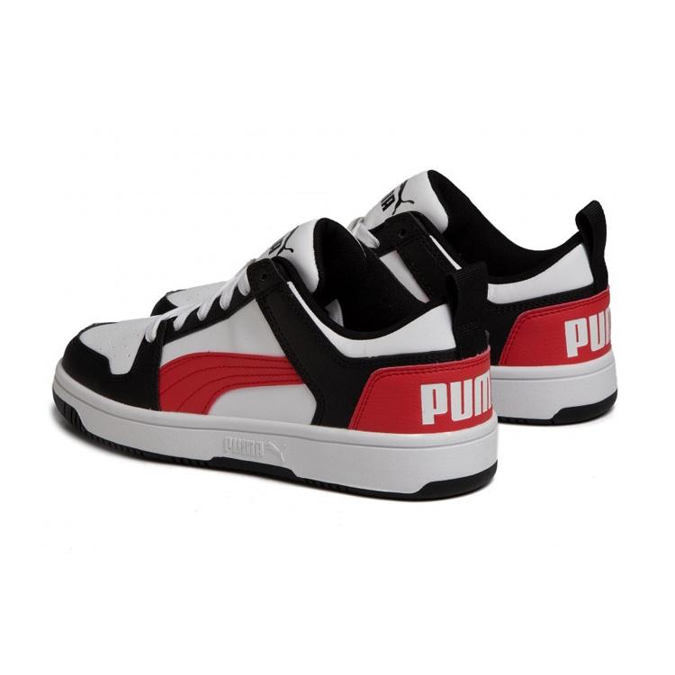 (GS) PUMA Rebound Layup Low SL Jr Sneakers Red/Black Kids' 370490-07