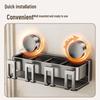 Miling Wall-Mounted Suction Toothbrush & Cup Holder