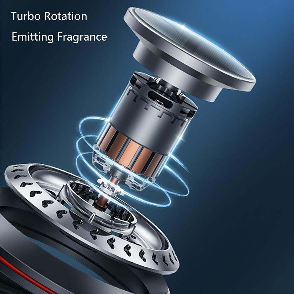 New Solar-Powered Car Diffusers for Essential Oils for Car Accessory Decoration