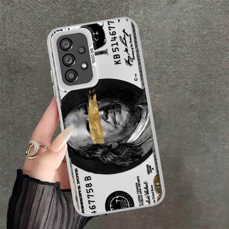 Phone Cover Case for Samsung Galaxy A16 A34 A13 A25 A73 A12 A54 A72 A17 A52 A23 A71 A32 A36 A14 A56 Dollars Money Design