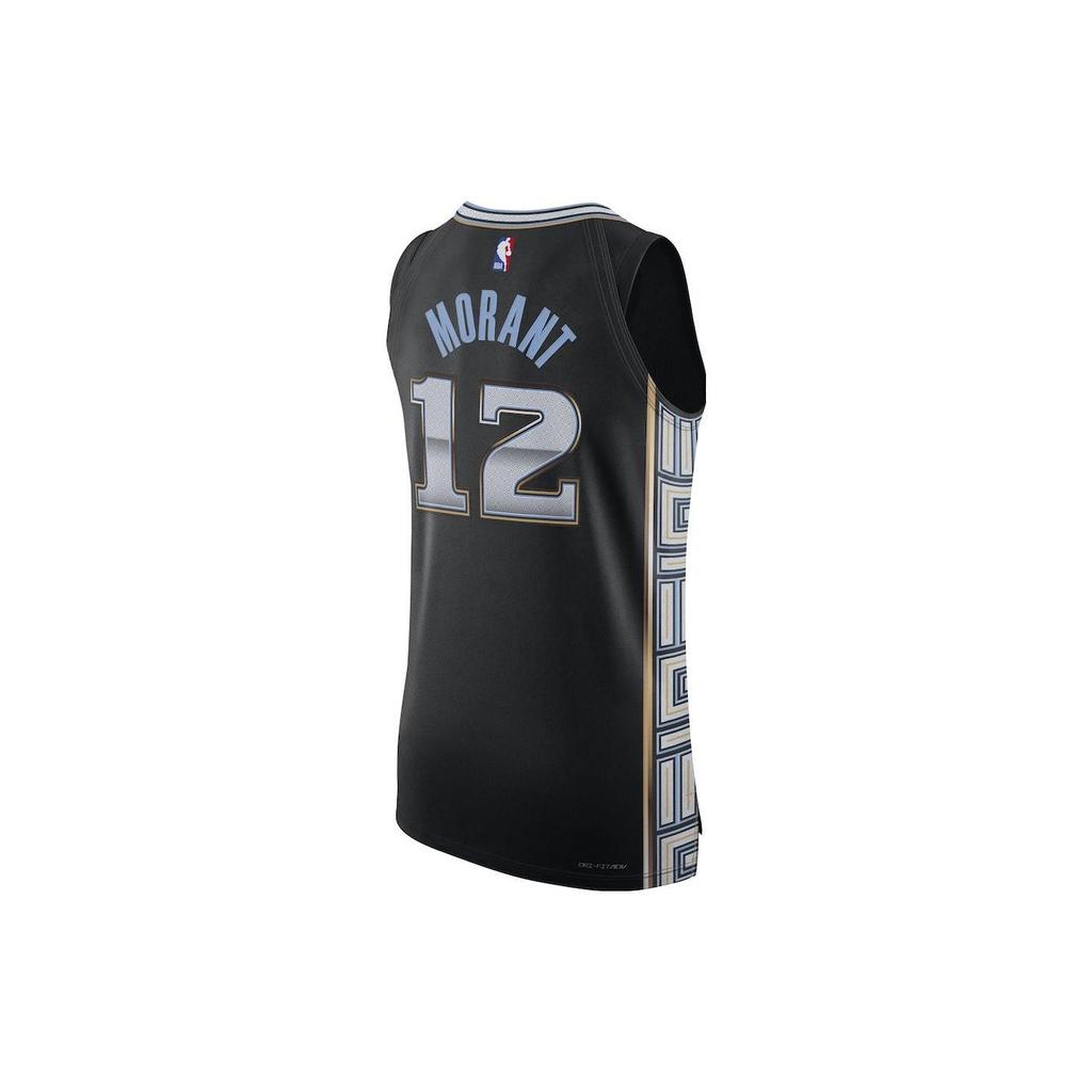 Nike Team Alphanumeric Logo Print Basketball Jersey AU Player Edition 22-23 Season Men Tops Black DQ0199-010